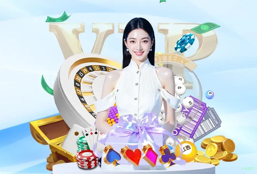 Imagem promocional dos jogos de lottery da rs987
